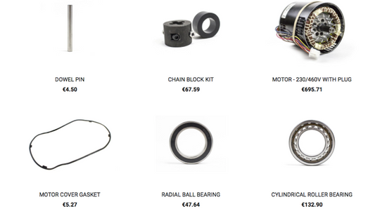 Keep Your Hoist Up and Running with CM Replacement Parts - You can find the article on MTN Shop EU.