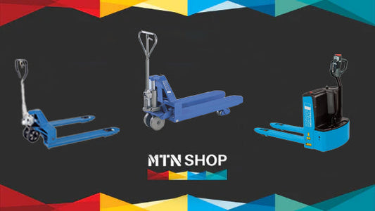Everything You Need to Know to Choose The Right Pallet Truck - 10 Top Tips! - You can find the article on MTN Shop EU.