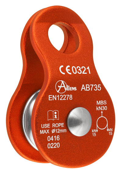 Aliens STANDARD PULLEY 30 kN – orange