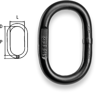 Safetex Fittings for Chain Slings, Master Link