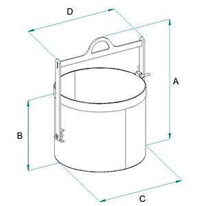Boscaro Circular muck skip– – Now available at MTN Shop EU.