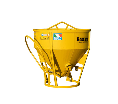 Boscaro Zware conische betonbak met bodemuitworp– – Nu verkrijgbaar bij MTN Shop EU.