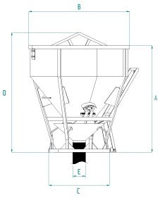 Boscaro Betoncontainer met rubberen slang– – Nu verkrijgbaar bij MTN Shop EU. - imagen 3