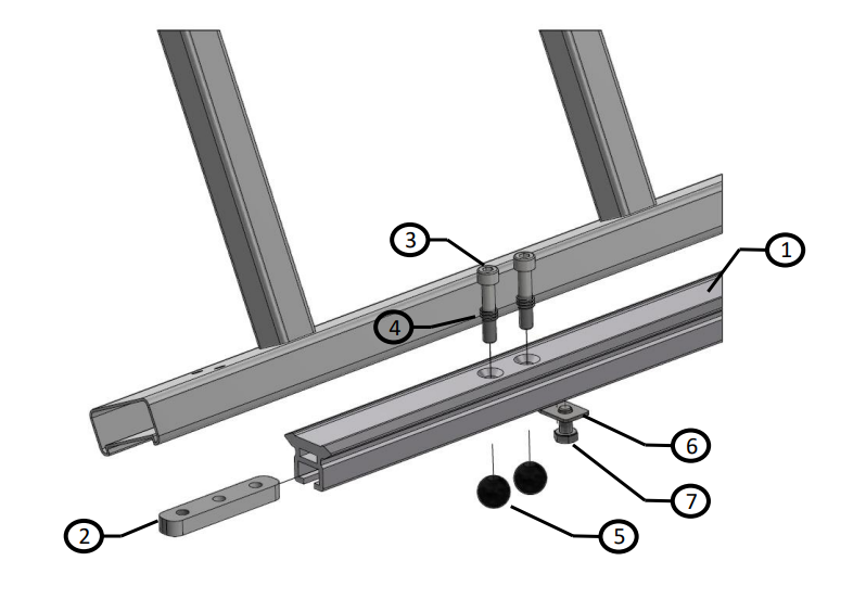 GM Mobile Stop for Vertical Fall Arrest with Rail– – Now available at MTN Shop EU. - imagen 3