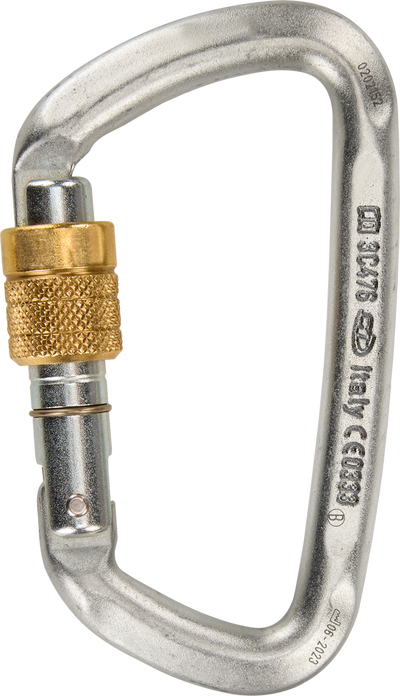 Skylotec D-SHAPE STEEL SG Carabiner
