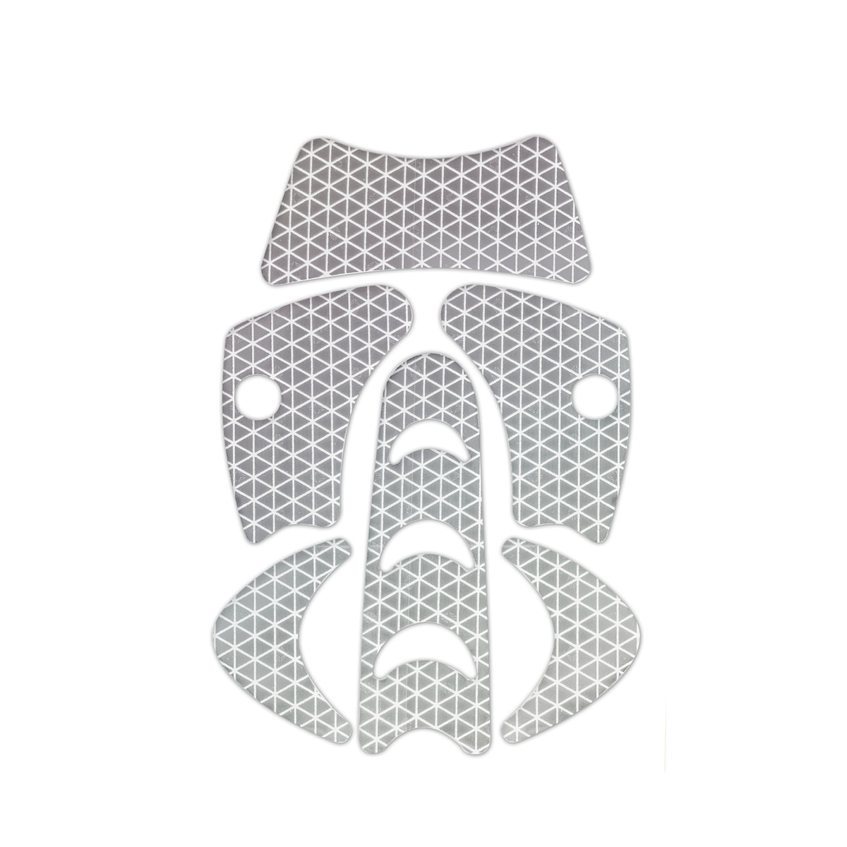 Adhesivo plateado KASK para cascos SuperPlasma AQ/PL/HP: este juego de adhesivos plateados KASK está diseñado específicamente para adaptarse a los cascos KASK Plasma y Super Plasma. Estas pegatinas reflectantes precortadas ofrecen visibilidad adicional a los usuarios de cascos Plasma y Super Plasma. Compre ahora el juego de pegatinas plateadas Plasma/Super Plasma. – Ya disponible en MTN Shop EU. - imagen 3