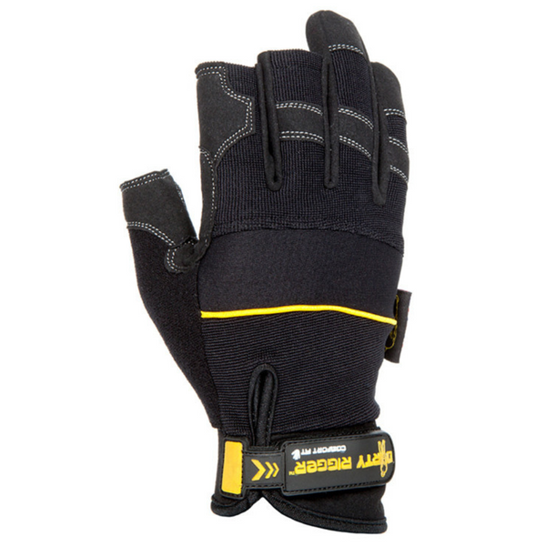 Guantes Dirty Rigger Framer - Comfort Fit™ (uso general): los guantes Dirty Rigger Comfort Fit Framer (3 dedos) son ideales para montaje general, operación de consola, carga y operación de cámara. Comodidad, Durabilidad y Gran Resistencia. – Ya disponible en MTN Shop EU.