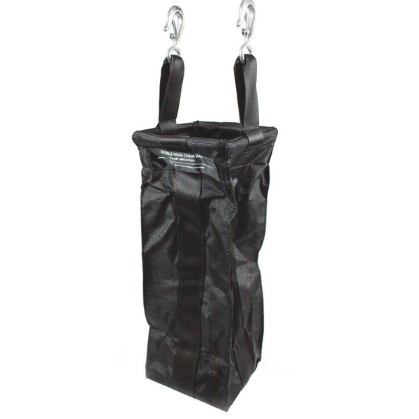 MTN Double Hook Chain Hoist Bag– Double Hook Chain Hoist Bag in 13", 16", 20", 25", 32", 36", 40" bag sizes. For use with CM Lodestar chain hoists—Best electric chain hoist bag. Durable construction. – Now available at MTN Shop EU.