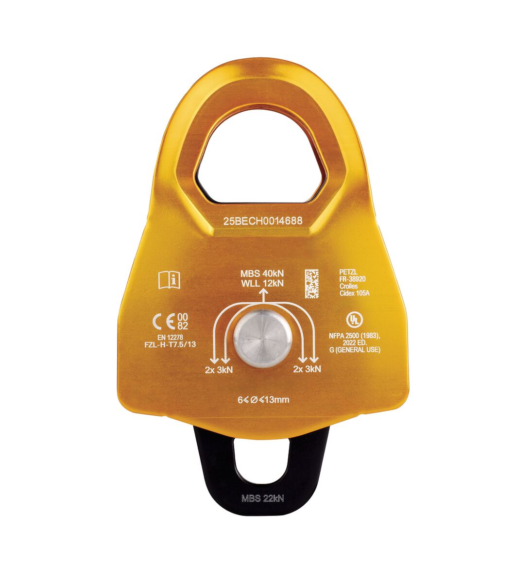 High-strength, very high efficiency double Prusik pulley
- imagen 3