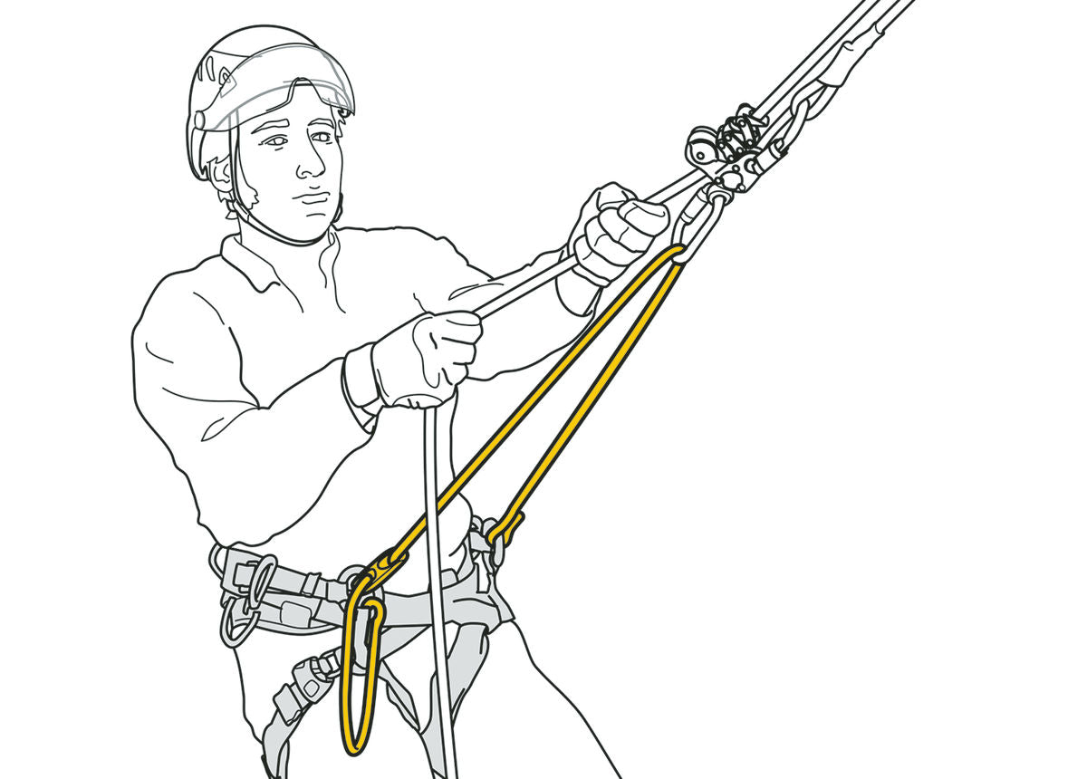 Petzl Adjustable attachment bridge for SEQUOIA® and SEQUOIA® SRT harness - imagen 4