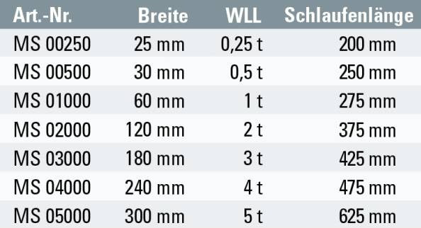 Safetex lyftselar 1-lagers typ B1 med förstärkta öglor - imagen 2
