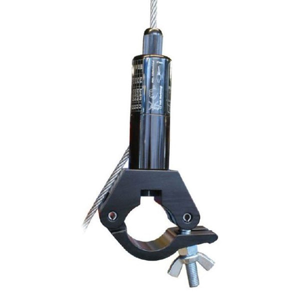 Doughty 80SV II ZW with Clamp - Heavy-duty cable wire rope grip clamp device.