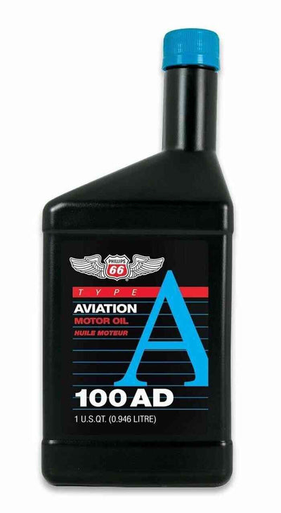 Phillips 66 Luchtvaart Type A Olie 100AD – tweede afbeelding