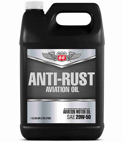 Phillips 66 Aviation Anti-Roest Olie 20w-50, 4x1– – Nu verkrijgbaar bij MTN Shop EU.