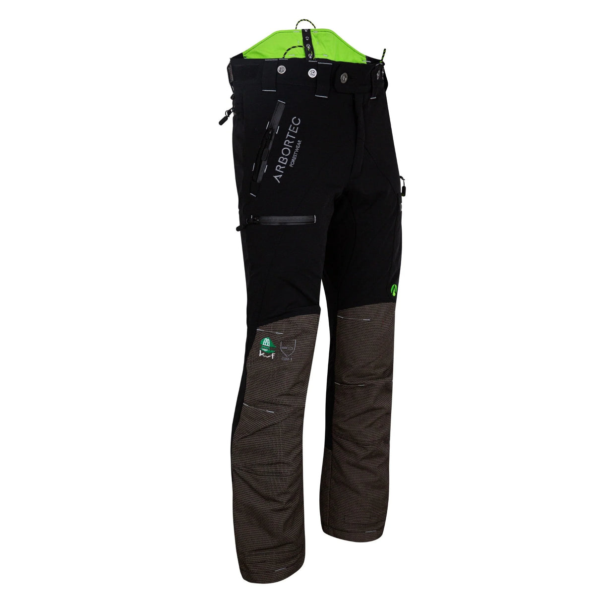 Abortec AT4060 Breatheflex Pro Pantalón Motosierra Diseño A Clase 1 - Negro - imagen 3