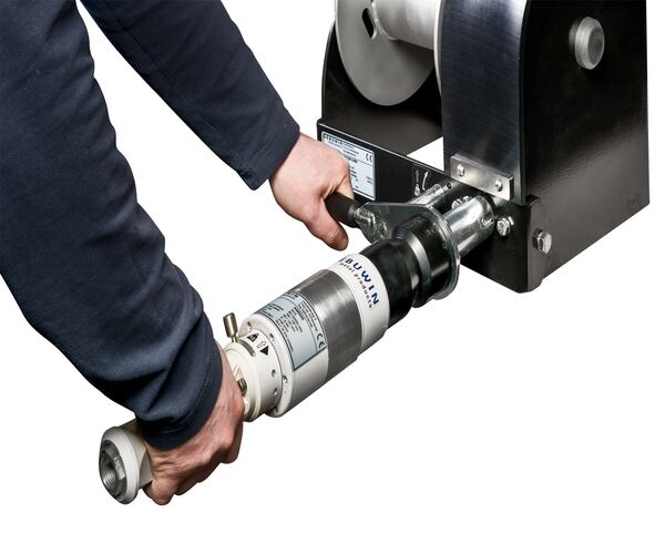 Marine Worm Gear Hand Winch 3000 kg - imagen 2