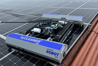 Segmento in gomma della cinghia di trazione hyCLEANER® per solarROBOT Pro, Compact e nero SOLAR – seconda immagine