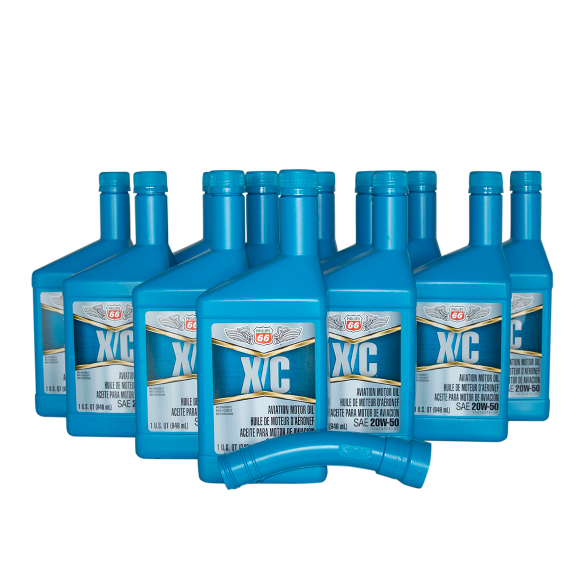 Phillips 66 Aviation X/C Oil 20w-50 Engine Oil– – Now available at MTN Shop EU.