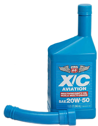 Phillips 66 Aviation X/C Oil 20w-50 Motorolja – andra bilden