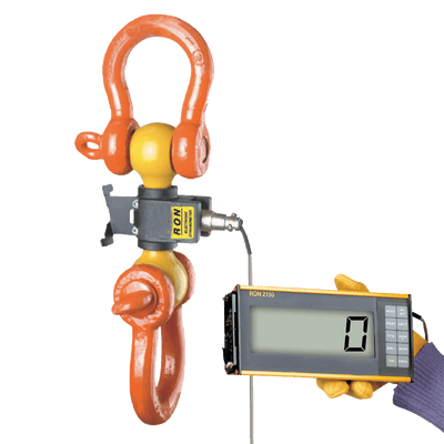 Ron Crane Scales™ Ron 2150 trådbunden dynamometer med 50 mm fästbar display – andra bilden