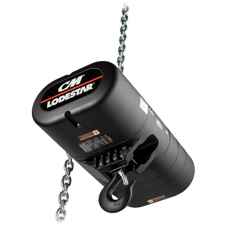 CM Lodestar Next Gen RRS, 2 tonnes, simple reeve, 60' – Achetez CM Lodestar modèle RRS, 2 tonnes simple Reeve avec 60' de levage. Disponible avec des connecteurs Dual Twist, C7 ou P14. Nous sommes un distributeur Master Columbus McKinnon – Maintenant disponible sur MTN Shop EU. - imagen 2