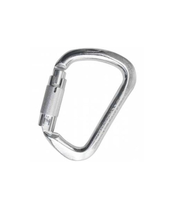 Kong - Mousqueton en acier inoxydable X-Large - Autoblock - Argent
