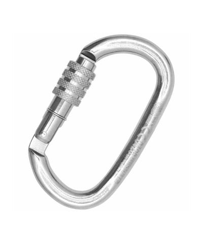 Kong - Moschettone Ovalone in Acciaio Inox - Manicotto a Vite