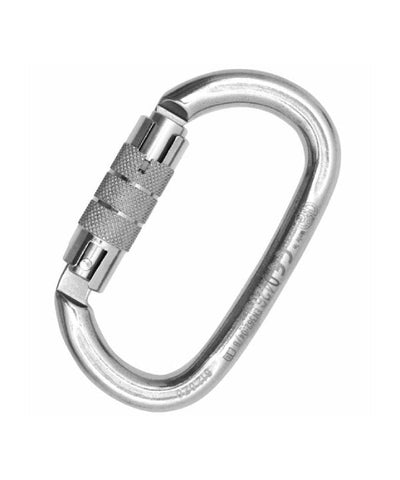 Kong - Moschettone Ovalone in Acciaio Inox - Chiusura Twist