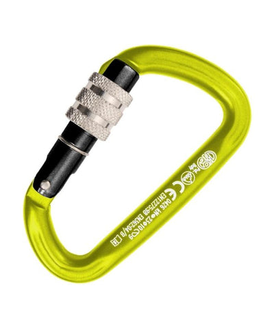 Kong - Vis trappeur mousqueton aluminium (10 pièces)