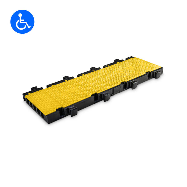 Defender Midi5 2D– 5-kanaals modulaire systemen voor rolstoeloprit en barrièrevrije toegankelijkheid Made in Germany┋Afmetingen: 100x32,5x5,4cm┋Gewicht: 10,2 kg┋5 kanalen – Nu verkrijgbaar bij MTN Shop EU.