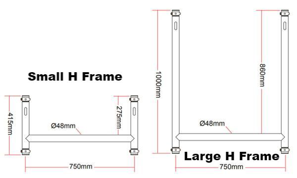 Doughty Modular Rigging System- H Frame for Stage Lighting Rigging - imagen 3