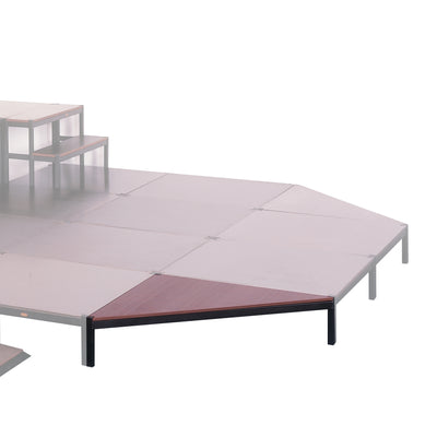 Betaalbare en draagbare opstelling: Doughty Easydeck driehoekige eenheden. Geleverd door MTN Shop EU