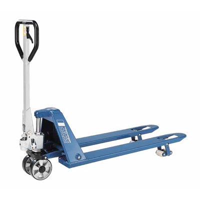 Yale handpalltruck med låghöjdsgafflar (modell HU 15-115 FTP PROLINE). Levereras av MTN Shop EU