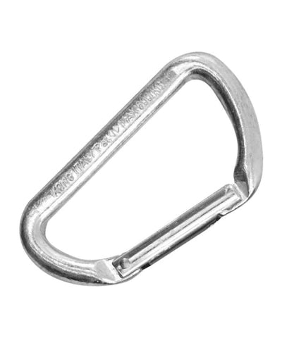 MOSCHETTONE KONG MINI D IN ALLUMINIO CON CANCELLA DRITTA (5 Unità) – Semplice