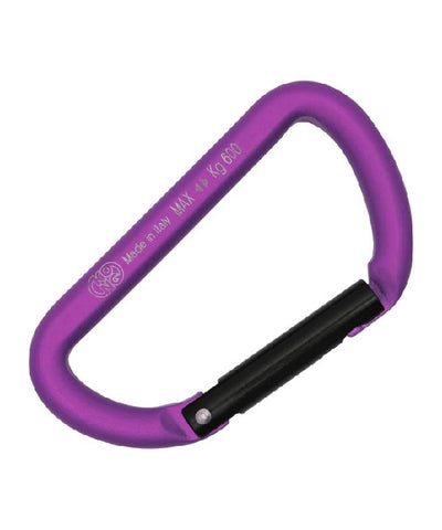 MOSCHETTONE KONG MINI D IN ALLUMINIO CON CANCELLA DRITTA (5 Unità) – seconda immagine