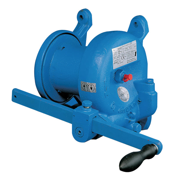 Doughty Worm Gear Winch– A cast iron wall mounted worm gear winch for heavy duty theatre applications. A hardened worm shaft along with gear operation in an oil bath ensure long life. – Now available at MTN Shop EU.