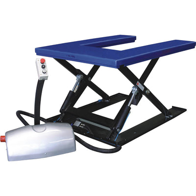 U-format lyftbord (platt sax) - Materialhanteringsutrustning. Levereras av MTN Shop EU
