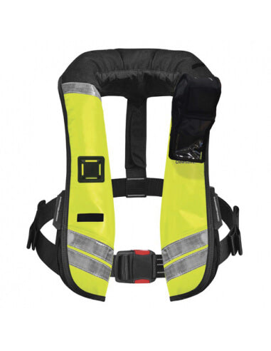 Crewsaver Crewfit 275N XD Fish Farm Auto-livväst 83287 – En automatisk uppblåsbar flytväst designad i samarbete med ledande fiskodlingsoperatörer, den skräddarsydda Crewfit 275N XD flytväst är modifierad specifikt för användning i fiskodlingar. Denna ISO-godkända flytväst har samma höga specifikationer som standarden Crewfit 275N XD - men med det förbättrade alternativet att inkludera fästpunkter för att rymma en lättåtkomlig radio och snabbfrigörande kniv. Viktiga tillägg för dem som använder fjärrkontroll