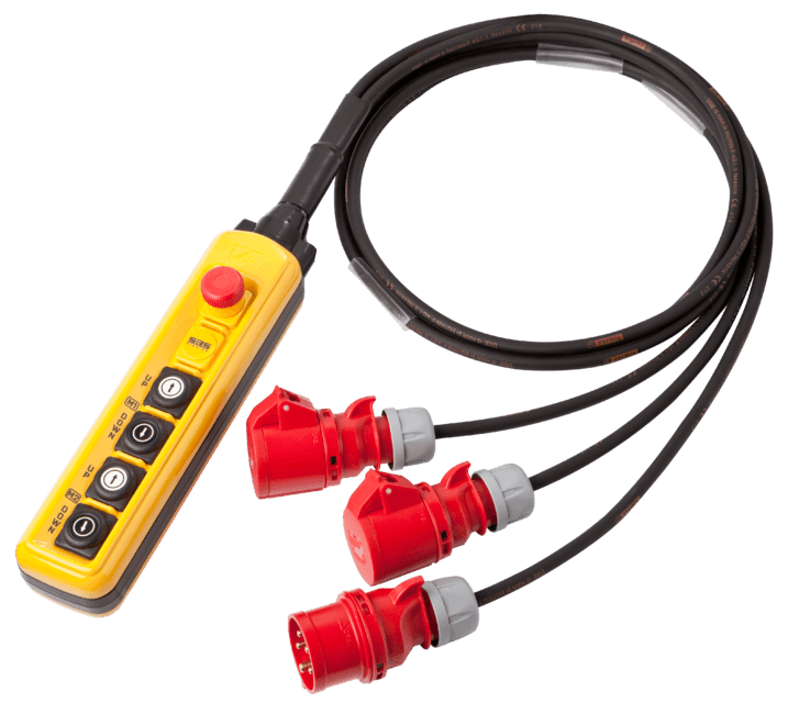 Contrôleur de tension directe manuel – conçu pour contrôler jusqu'à deux moteurs électriquement compatibles séparément ou simultanément à l'aide des interrupteurs situés sur le corps jaune du contrôleur. – Maintenant disponible sur MTN Shop EU. - imagen 2