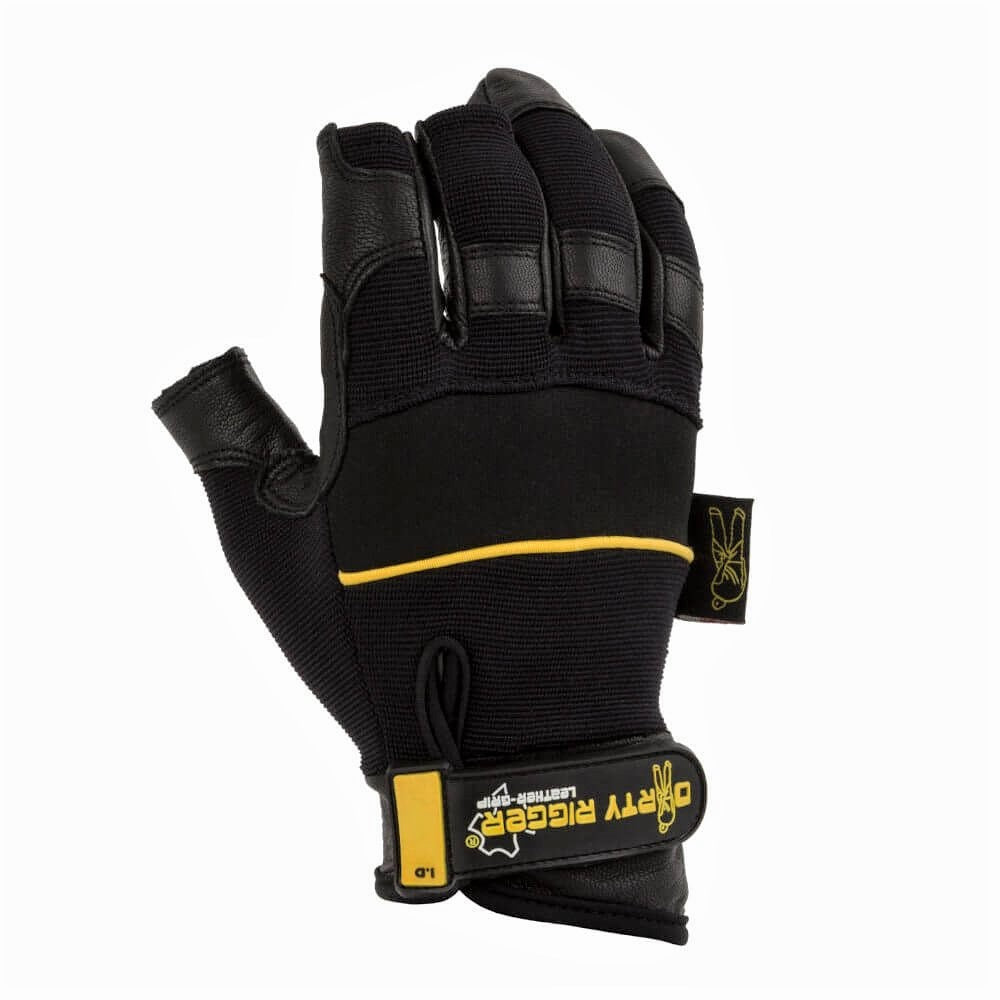 Dirty Rigger Guantes de cuero con agarre firme Estilo enmarcador - imagen 2