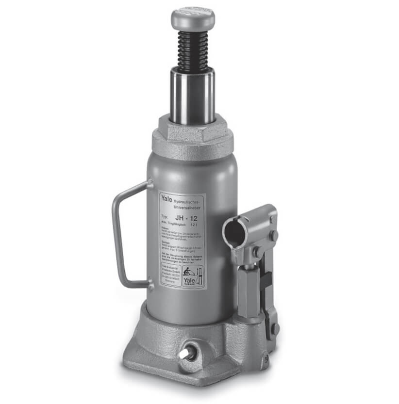 Yale universella hydrauliska flaskdomkrafter JH 2 000-50 000 KG– Kapacitet 2 - 50 tUniversella domkrafter ger höga krafter för allmänna operationer som att lyfta, skjuta, flytta, stödja alla typer av laster. – Nu tillgänglig på MTN Shop EU. - imagen 4