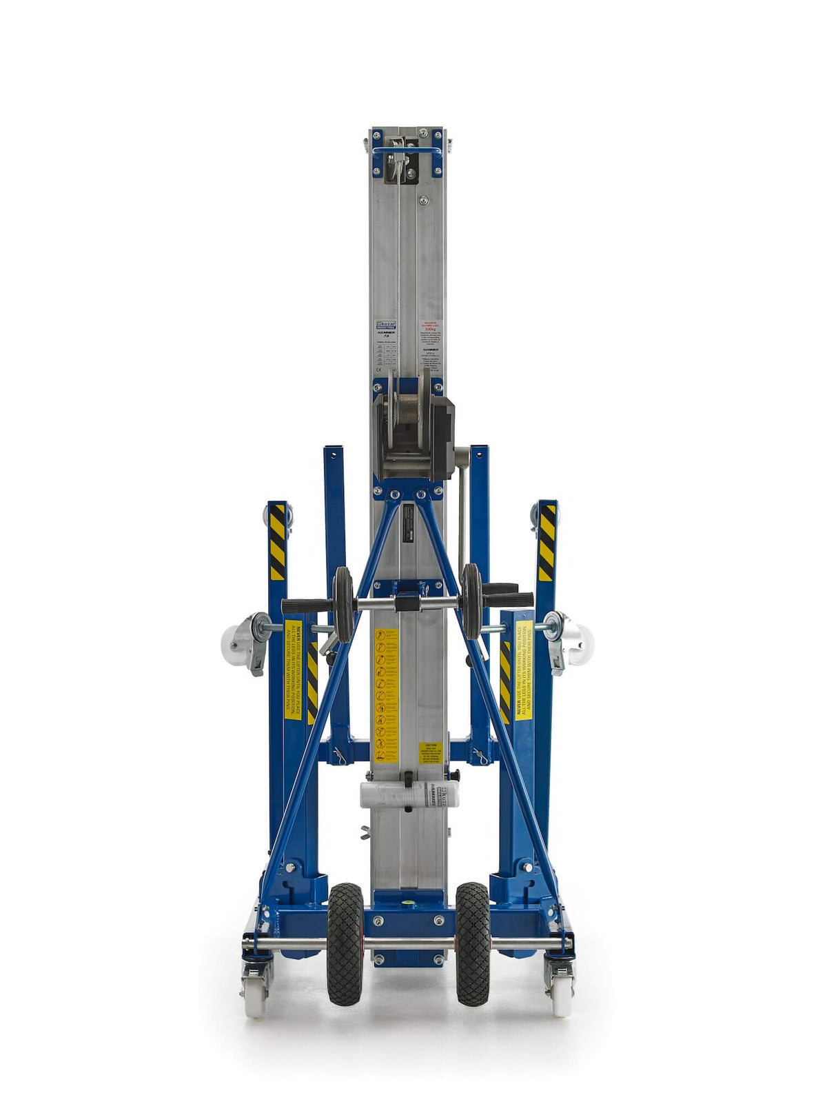 Kuzar Industrial Lifter 300kg/7,3m - HAMMER 73– Tillverkad i Spanien, denna mycket prisvärda tunga staplare är integrerad med ett tröghetsbromssystem. Den har högkvalitativa hjul och en kraftfull vinsch för effektiva lyft. – Nu tillgänglig på MTN Shop EU. - imagen 2