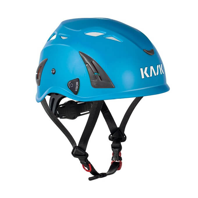 Casco KASK SuperPlasma AQ: el casco KASK Plasma AQ, a diferencia de cualquier casco común, está diseñado específicamente para quienes trabajan en altura. Con 10 entradas de aire, este casco proporciona a los usuarios la máxima ventilación para una transpirabilidad eficaz. Compre el casco de plasma KASK AQ ahora. – Ya disponible en MTN Shop EU. - imagen 4