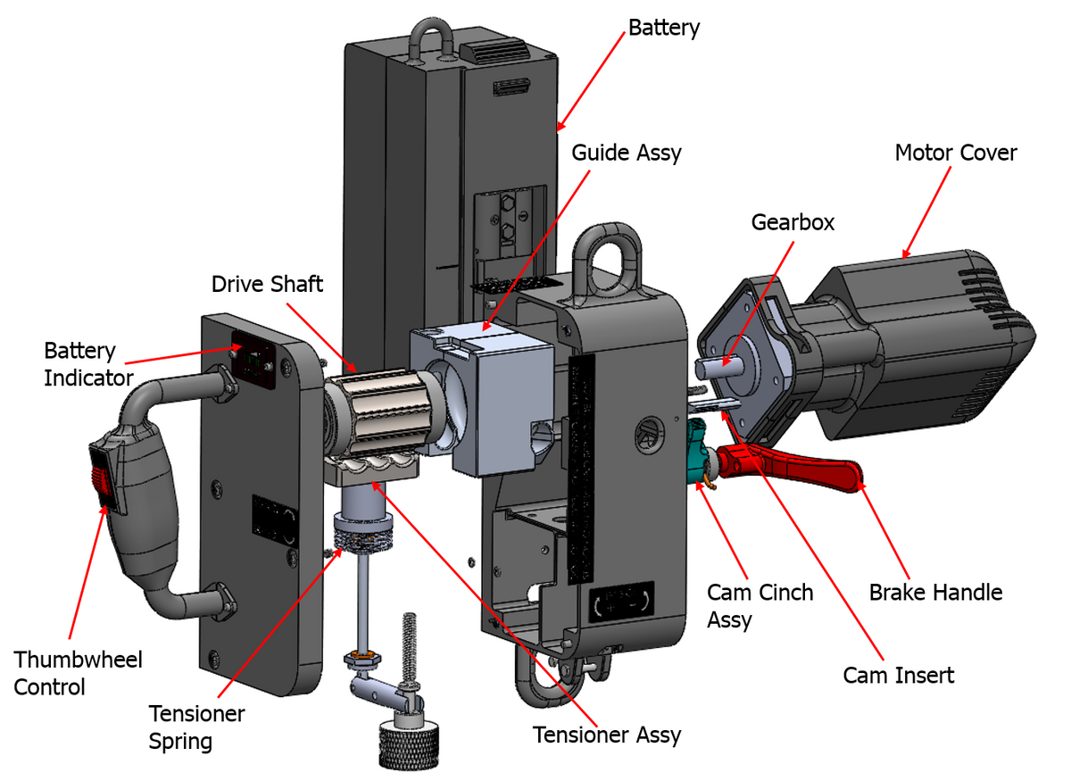 Ronin Lift Batterijpositie - imagen 4
