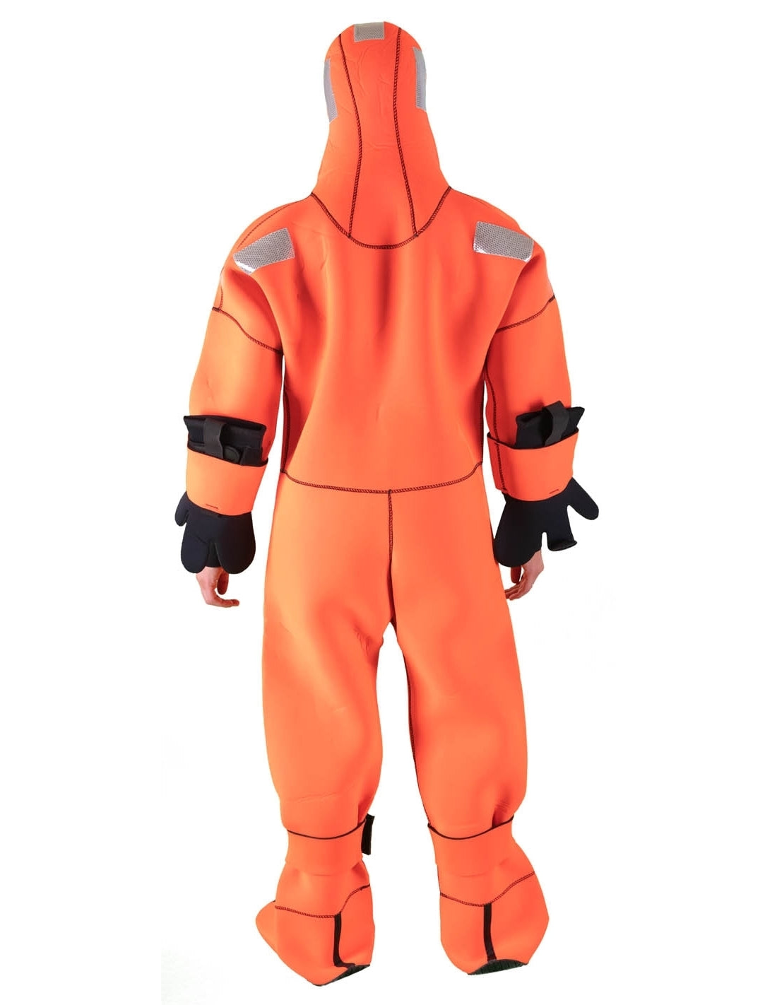Hansen Protection SeaEco Wet Suit 82603– SeaEco is one of our best-selling standard immersion suits. The suit is manufactured in 5mm flame-retardant neoprene and our focus has been on quality and safety. SeaEco is a 6-hour immersion suit that must be used with certified lifejacket. SeaEco can be supplied individually vacuum packed and takes up little space. It is ideal for vessels destined for cold water regions and that already have certified lifejackets on board. – Now available at MTN Shop EU. - imagen 3
