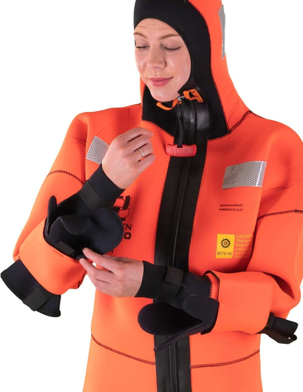 Hansen Protection SeaEco Wet Suit 82603– SeaEco is one of our best-selling standard immersion suits. The suit is manufactured in 5mm flame-retardant neoprene and our focus has been on quality and safety. SeaEco is a 6-hour immersion suit that must be used with certified lifejacket. SeaEco can be supplied individually vacuum packed and takes up little space. It is ideal for vessels destined for cold water regions and that already have certified lifejackets on board. – Now available at MTN Shop EU.