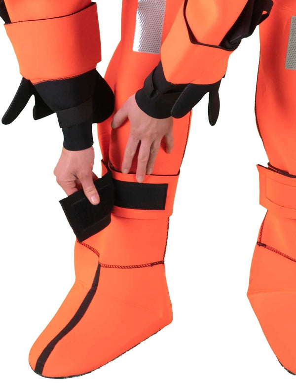 Hansen Protection SeaEco Wet Suit 82603– SeaEco is one of our best-selling standard immersion suits. The suit is manufactured in 5mm flame-retardant neoprene and our focus has been on quality and safety. SeaEco is a 6-hour immersion suit that must be used with certified lifejacket. SeaEco can be supplied individually vacuum packed and takes up little space. It is ideal for vessels destined for cold water regions and that already have certified lifejackets on board. – Now available at MTN Shop EU.