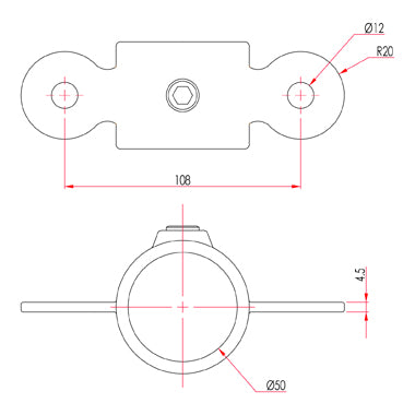 Nyckelklämma: Doughty Double Hane Swivel. Levereras av MTN Shop EU - imagen 2