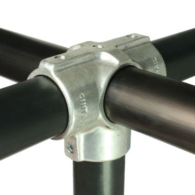 Doughty Slimline Side Outlet Tee– Made of Magnesium Alloy. This 3-way slim pipe fitting used to join 3 tubes at 90° to each other. Ideal for creating handrails & guards. High Quality. Fast Delivery. – Now available at MTN Shop EU. - imagen 2
