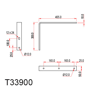 Doughty Wall Bracket- Light-duty& Heavy-duty- MTN Shop EU - imagen 3